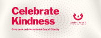 International Day of Charity Facebook Cover Image Preview