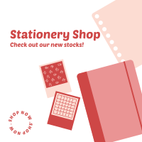 Cute Stationery Shop  Instagram Post