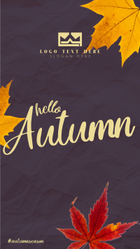 Autumn Leaves Instagram Reel Image Preview