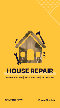 House Repair Company Instagram Story