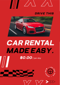 Car Flyer example 4