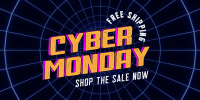 Vaporwave Cyber Monday Twitter Post