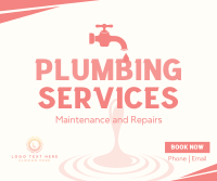 Home Plumbing Services Facebook Post