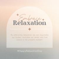 Embrace Relaxation Instagram Post Design