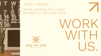 Classic Minimalist Hiring Animation