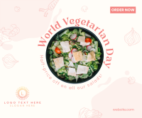 World Vegetarian Day Facebook Post