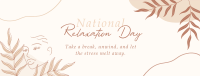 National Relaxation Day Facebook Cover
