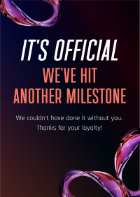 Agnostic Milestone Flyer