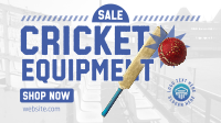 Cricket Equipment Sale Video