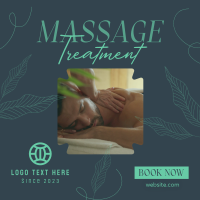 Body Massage Service Instagram Post