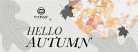 Autumn Greeting Facebook Cover Image Preview