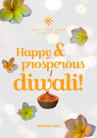 Diwali Flower Poster