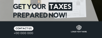 Prep Your Taxes Facebook Cover