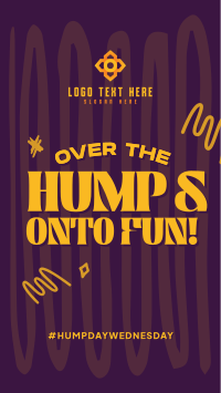 Hump Day Wednesday Facebook Story Design