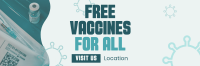 Free Vaccination For All Twitter Header Image Preview