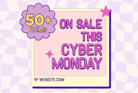 Cute Cyber Deals Pinterest Cover Design