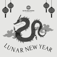 New Year of the Dragon Instagram Post Image Preview