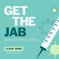Vaccination Instagram Post example 1