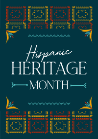 National Hispanic Heritage Month Poster