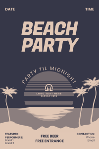 Beach Party Pinterest Pin