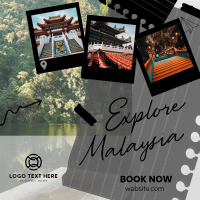 Explore Malaysia Instagram Post Design