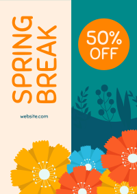 Spring Break Sale Flyer