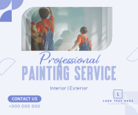 Professional Painting Service Facebook Post Design