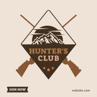 Hunters Club Instagram Post