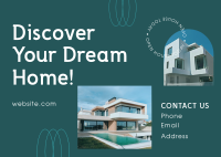 Your Dream Home Postcard