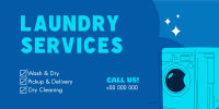 Laundry Services List Twitter Post