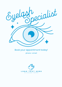 Eyelash Specialist Flyer