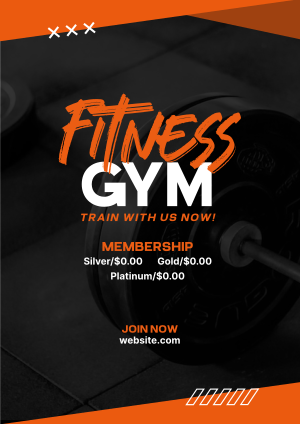 Fitness Gym Flyer Image Preview