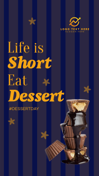 Dessert Life Quote TikTok Video