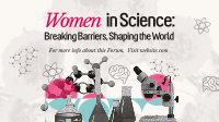 Women In Science Forum Animation