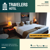 Travelers Hotel Instagram Post