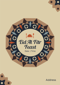 Eid Feast Celebration Poster