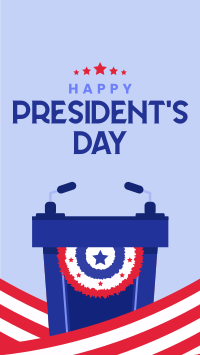 Presidents Day Event Instagram Story