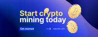 Cryptocurrency Facebook Cover example 1