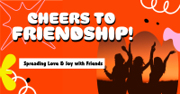 Abstract Friendship Greeting Facebook Ad