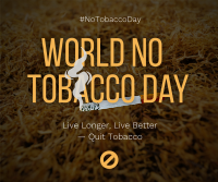 No Tobacco Day Facebook Post