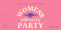 Women's Equality Celebration Twitter Post