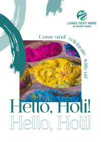 Hello Holi Flyer