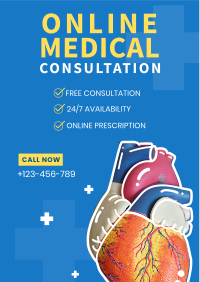 Online Consultation Service Flyer