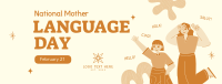 Mother Language Day Facebook Cover