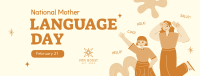 Mother Language Day Facebook Cover Image Preview