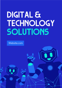 Digital & Tech Solutions Flyer