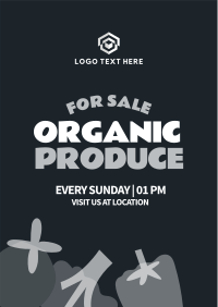 Organic Vegetables Flyer