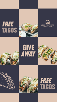 Tacos Giveaway Facebook Story