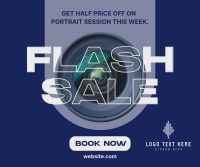 Flash Sale Camera Lens Facebook Post