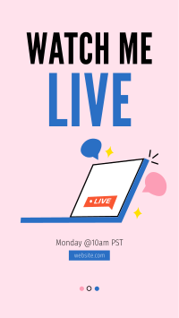 Live Doodle Watch Facebook Story